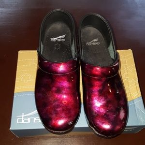 Burgundy Dansko Clogs